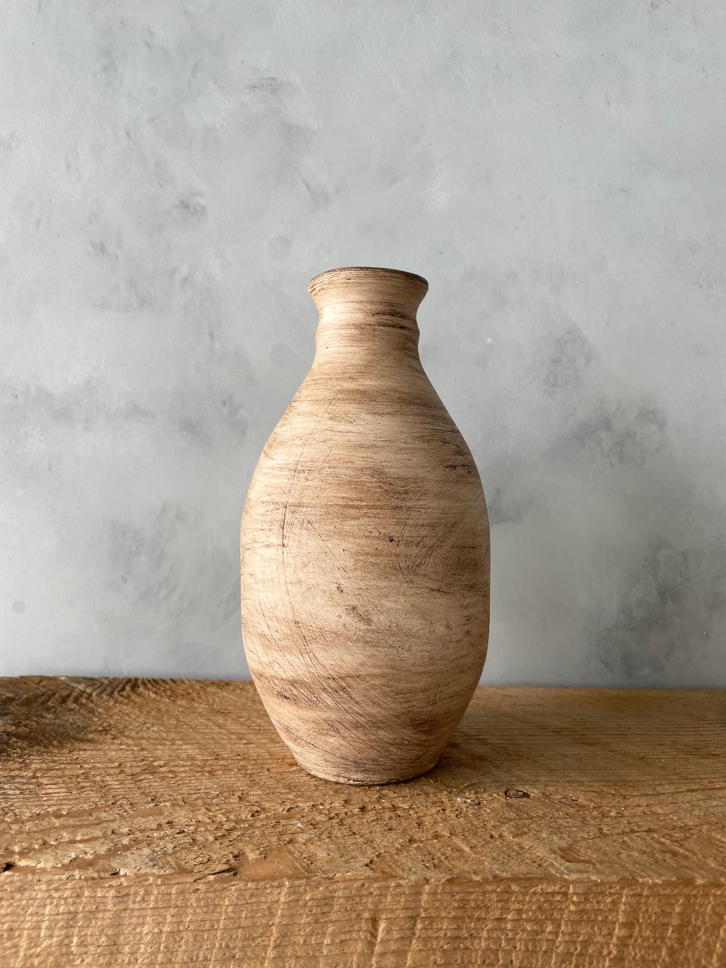 Side Profile of Decorative Small Vase – Earth Collection