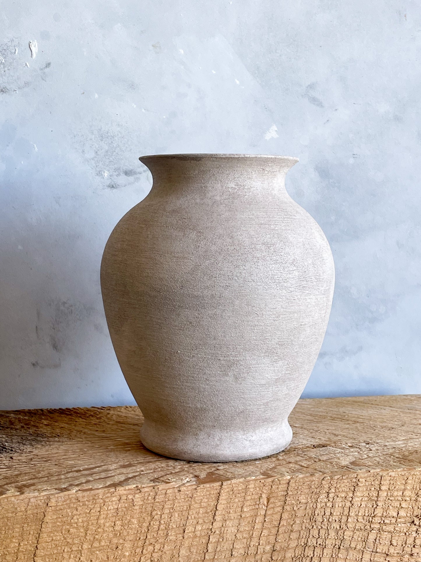 milos| rustic white textured decorative vase 07