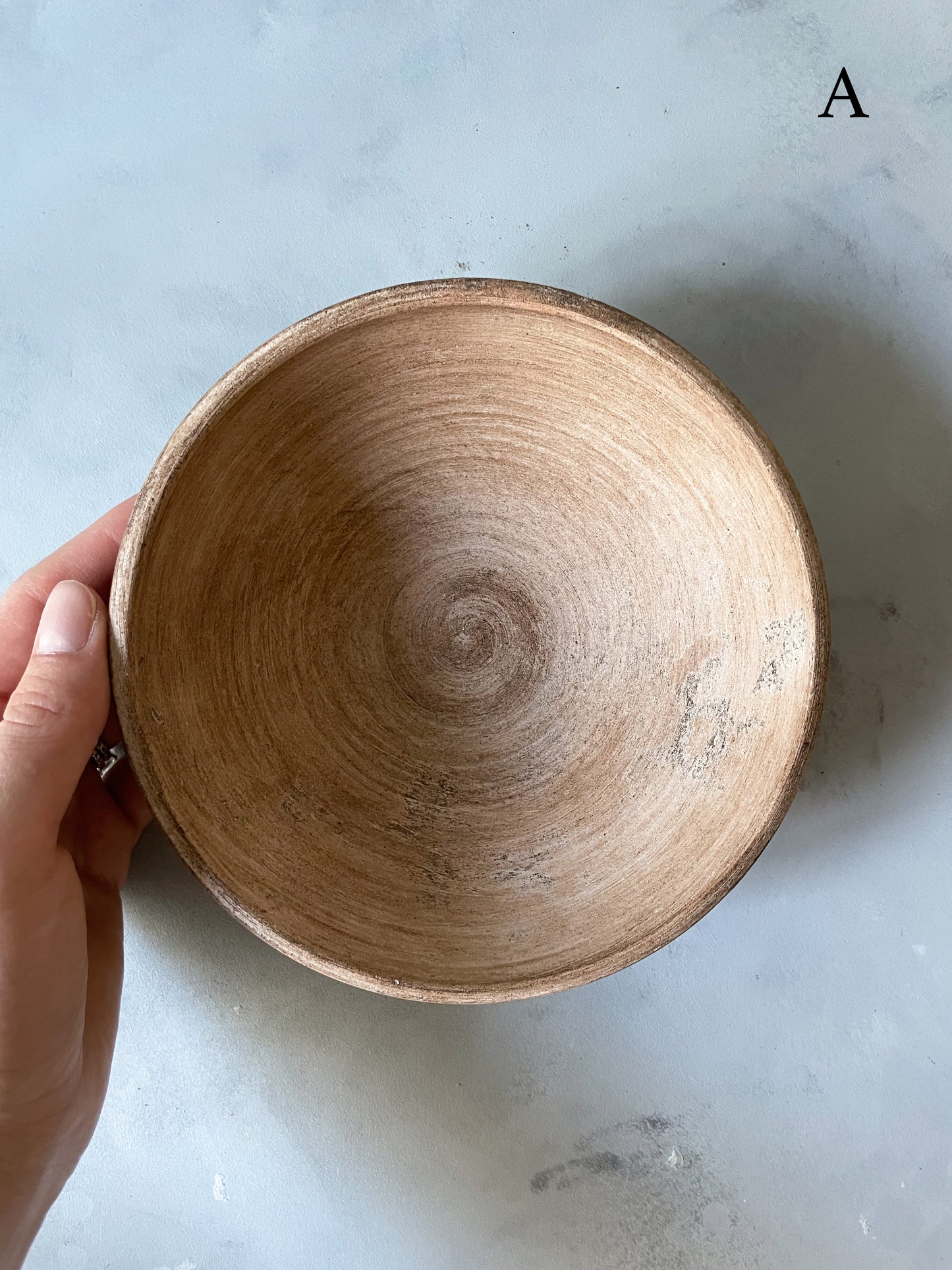 Close-up of Earth Collection Handmade Ceramic Decorative Dish A