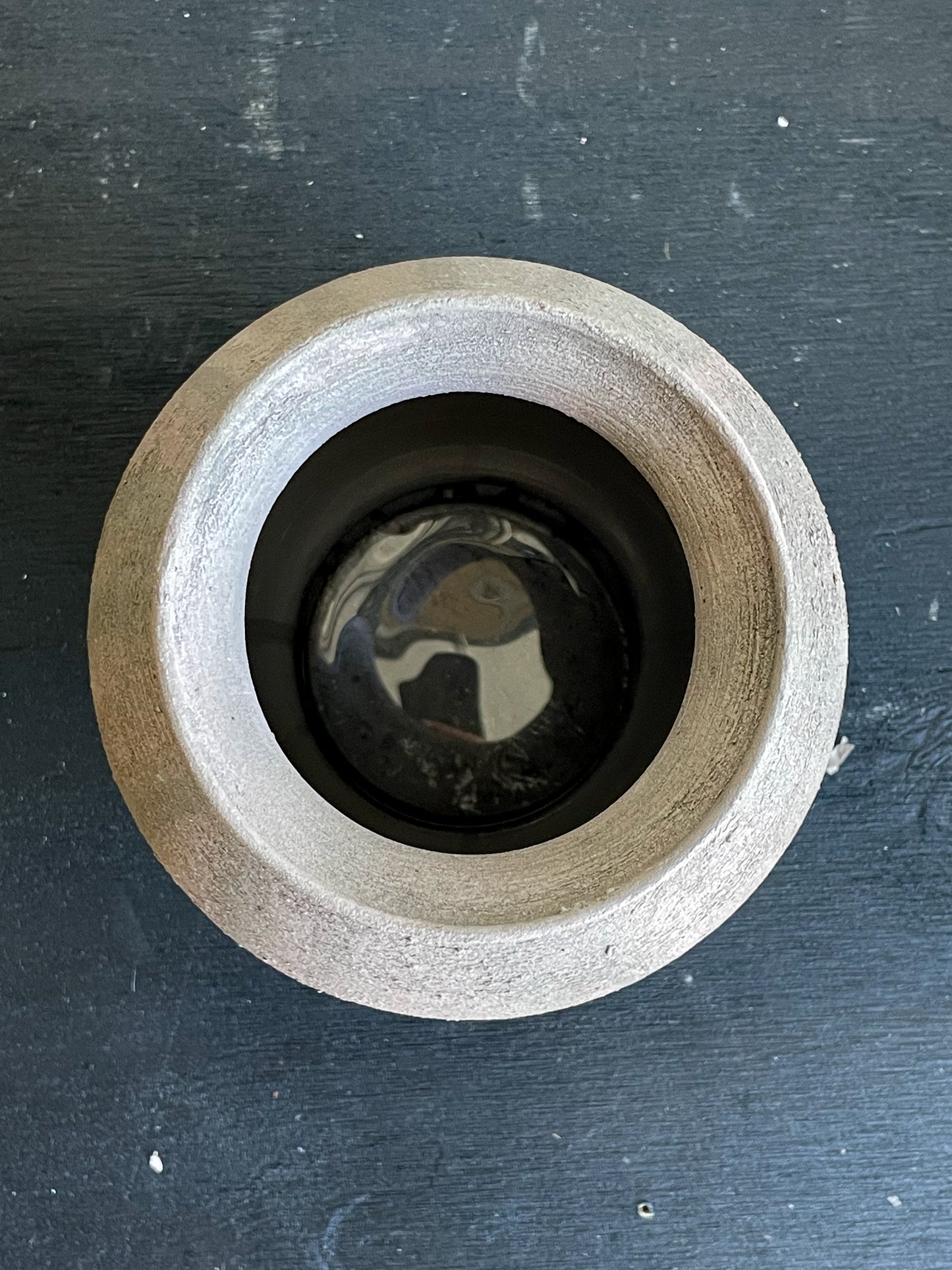 Interior View – Ceramic Vase Opening for Branches or Dried Florals