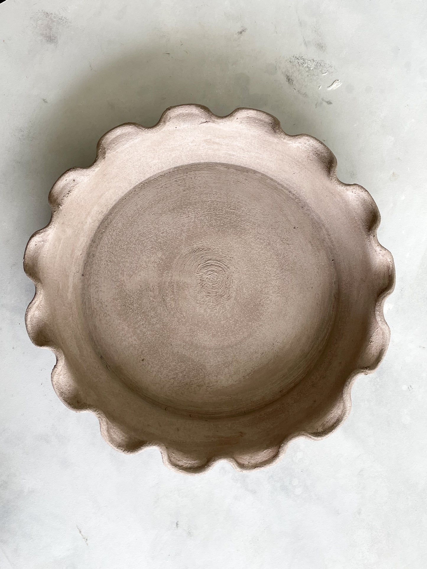 Top view of Earth Collection Handmade Ceramic Tray