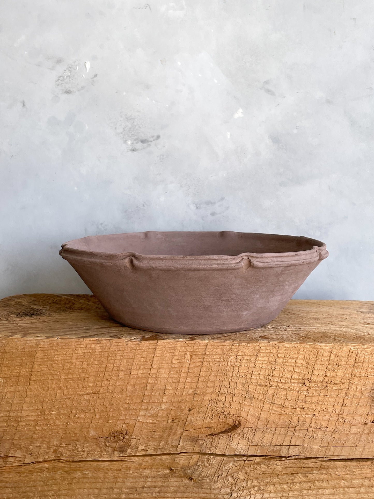 Neutral-toned Earth Collection Decorative Dish on display