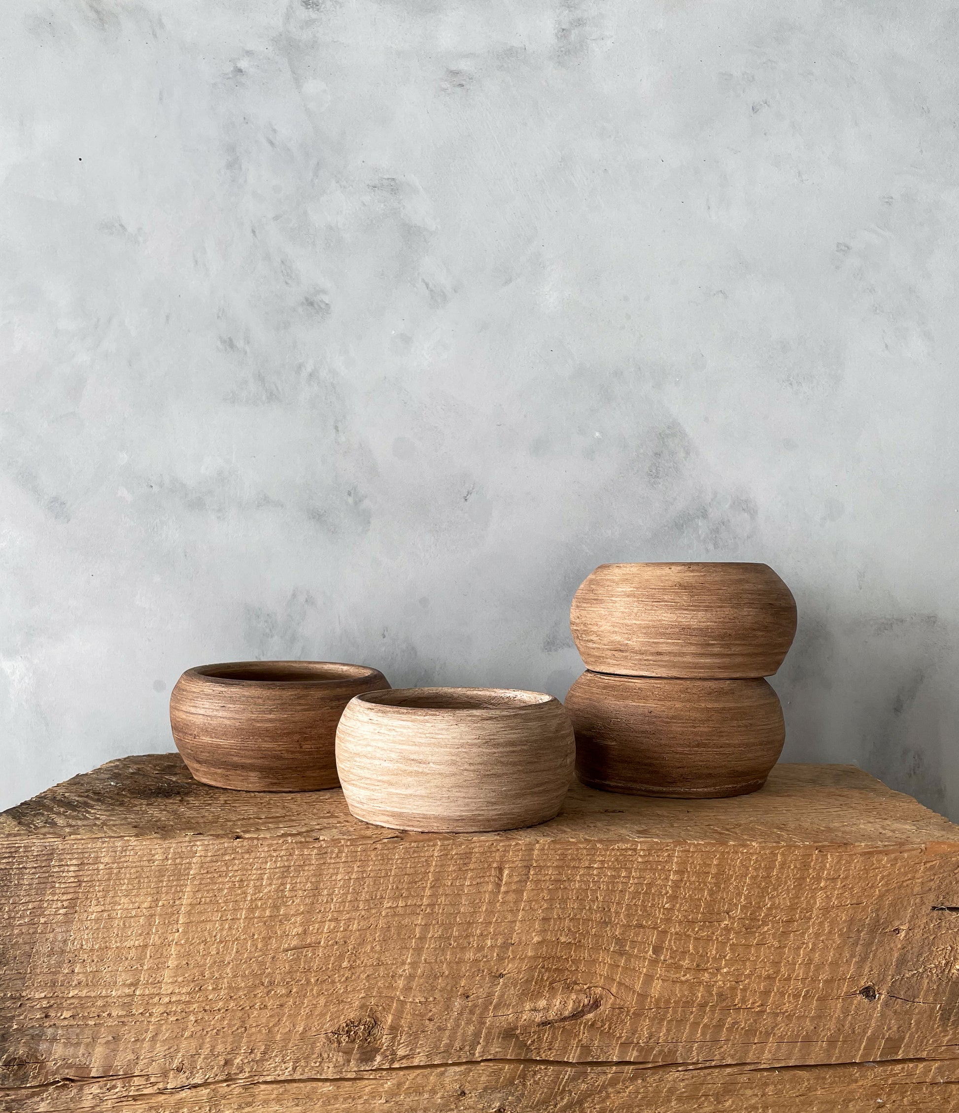 Handmade ceramic small decorative dish from the Earth Collection by domata home.