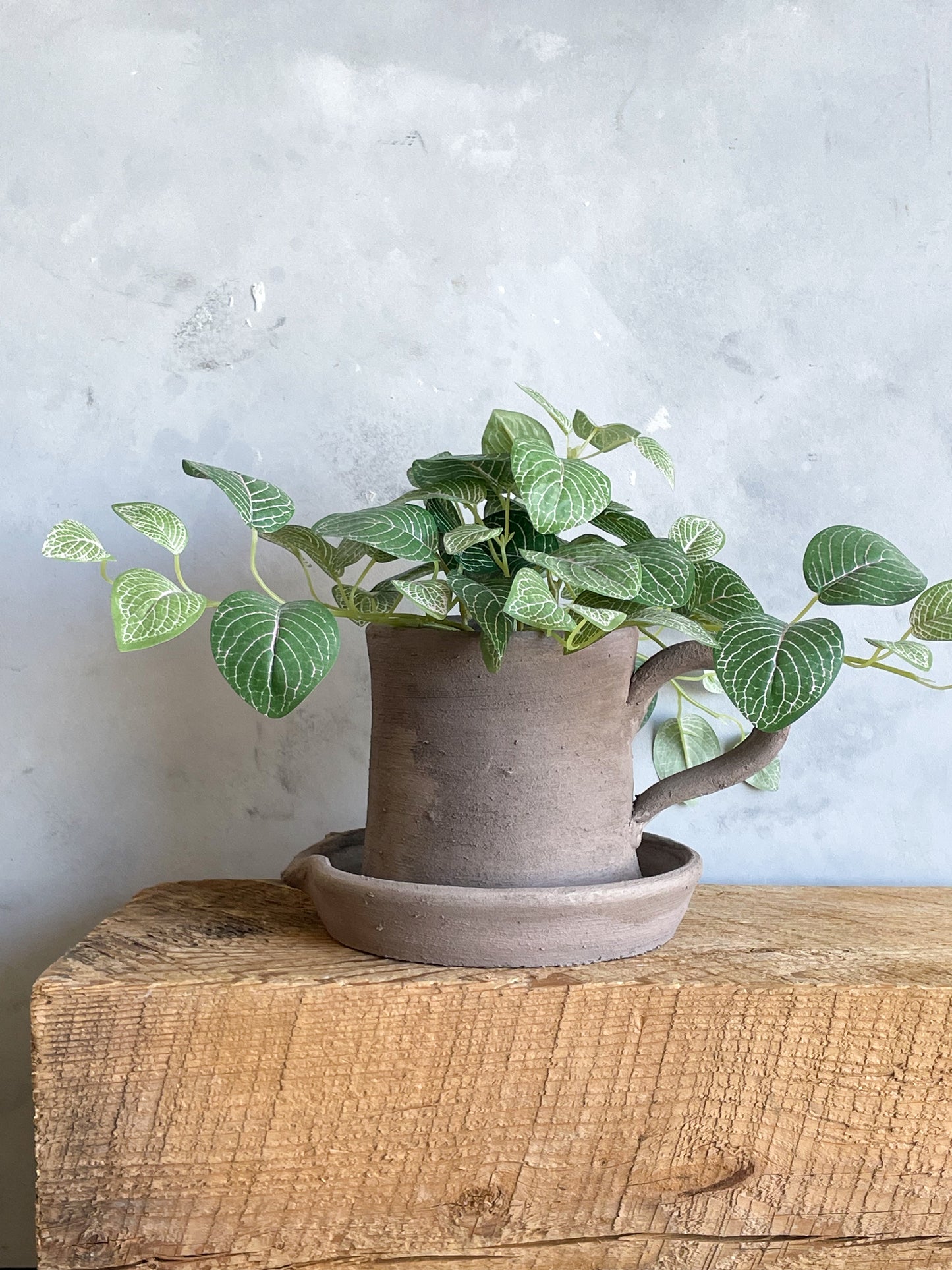 Earth Vase styled with dried florals, perfect for home decor.