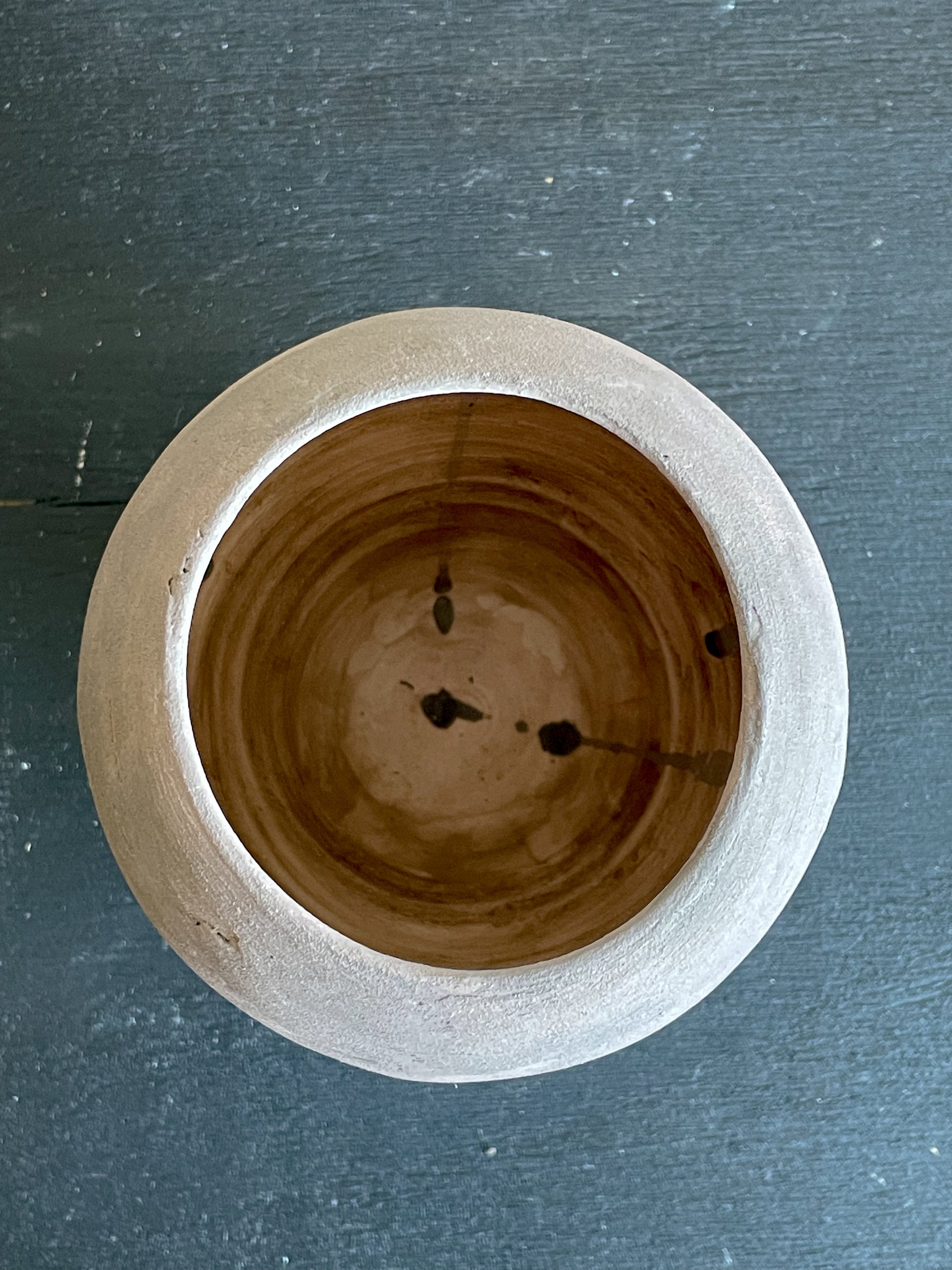 Interior View – Ceramic Vase Opening for Branches or Dried Florals