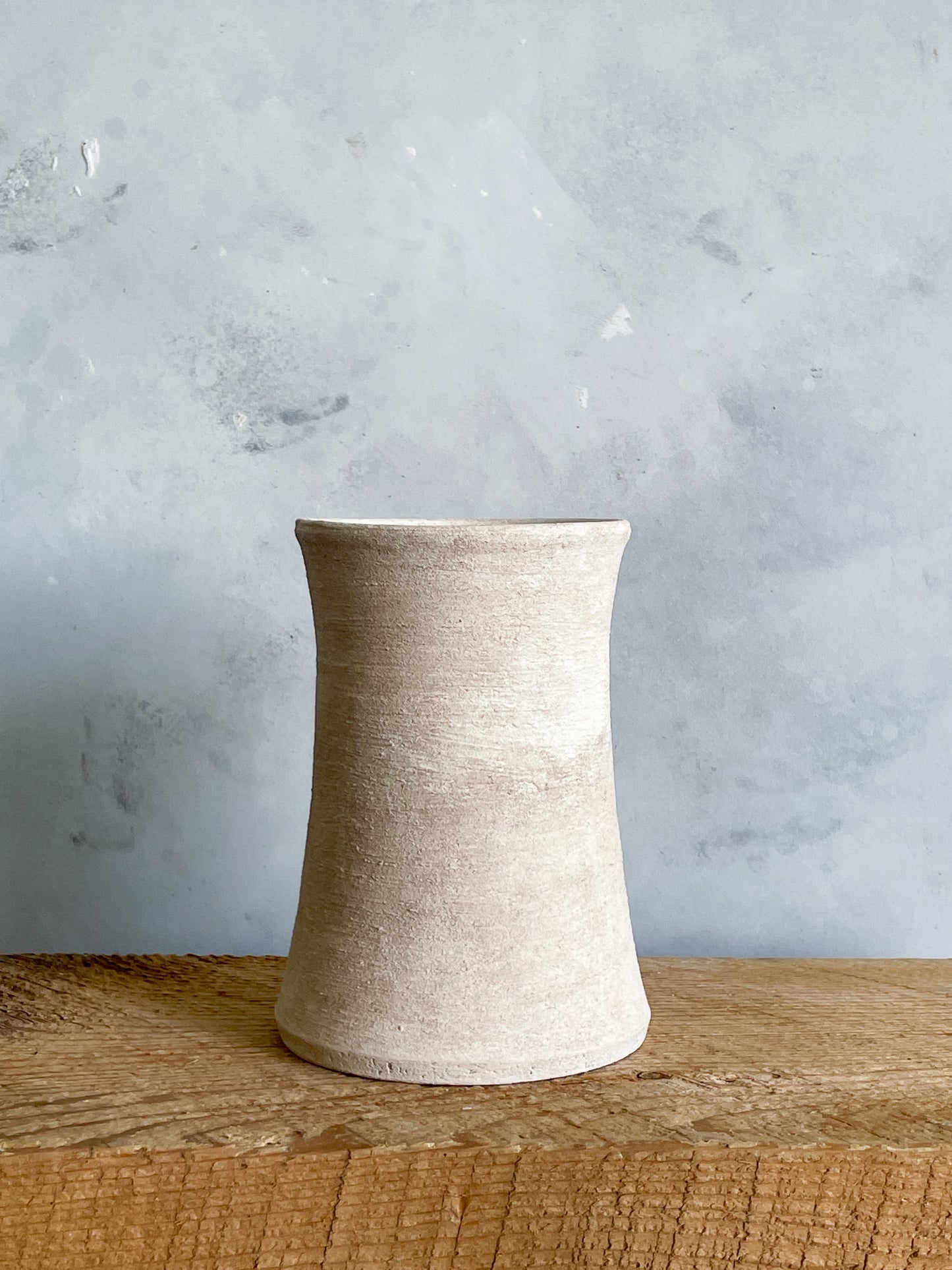 milos| rustic white textured vase 29