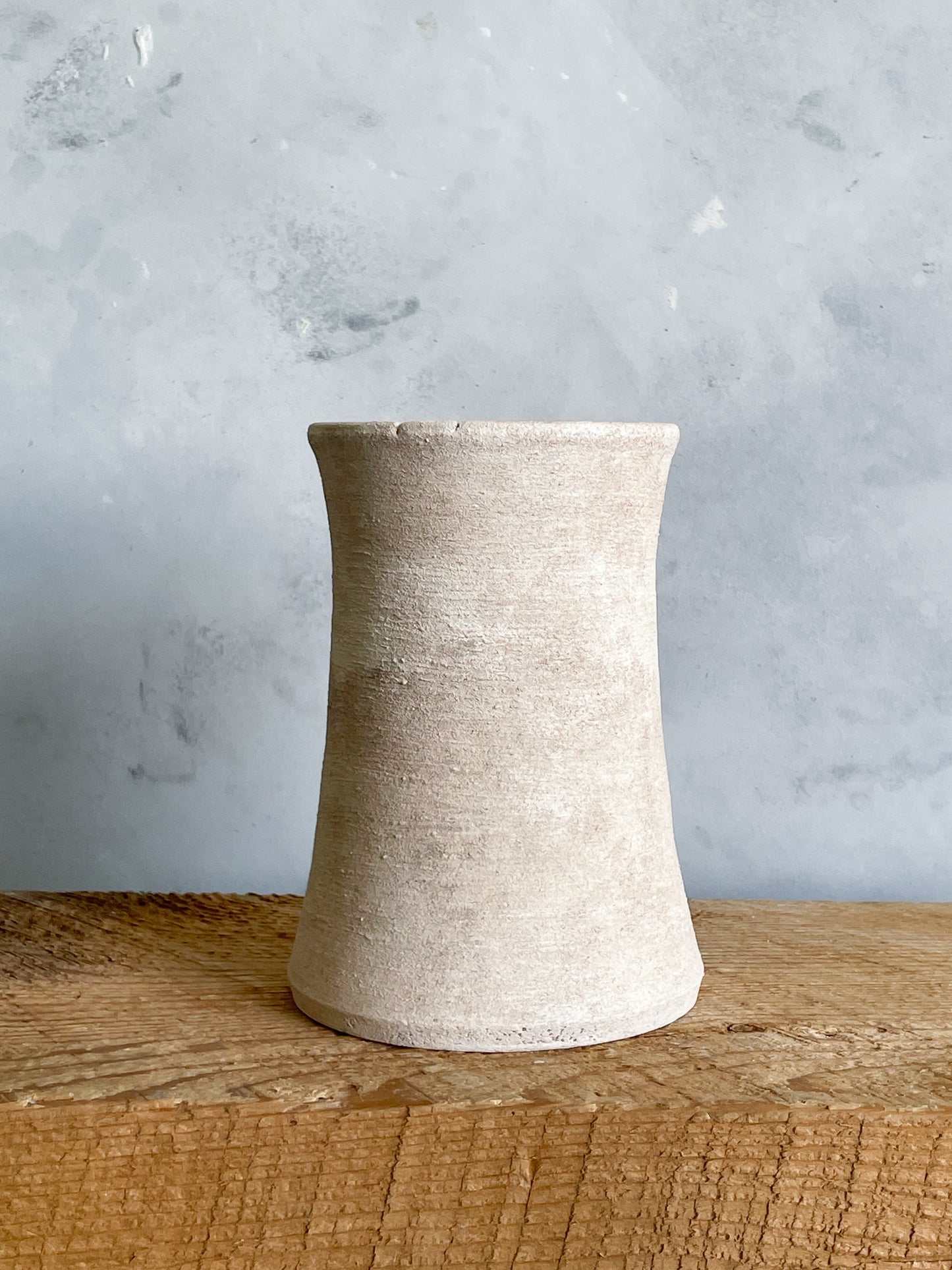 milos| rustic white textured vase 29