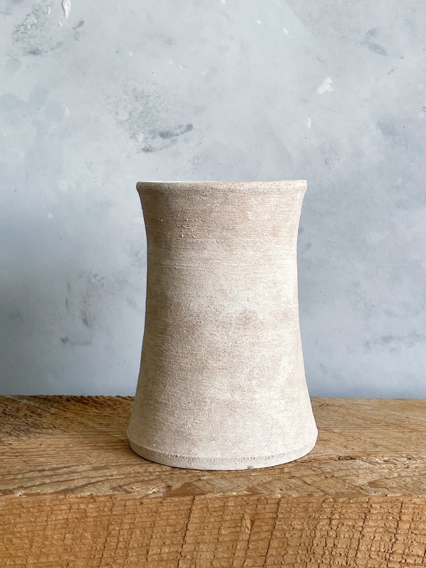 milos| rustic white textured vase 29