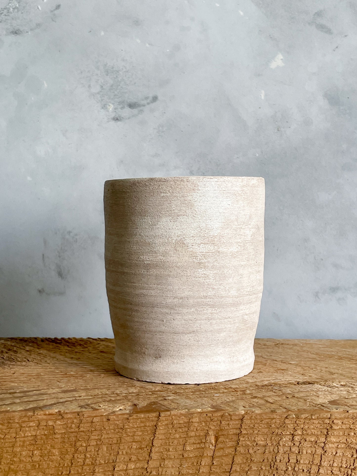 milos| rustic white textured vase 30