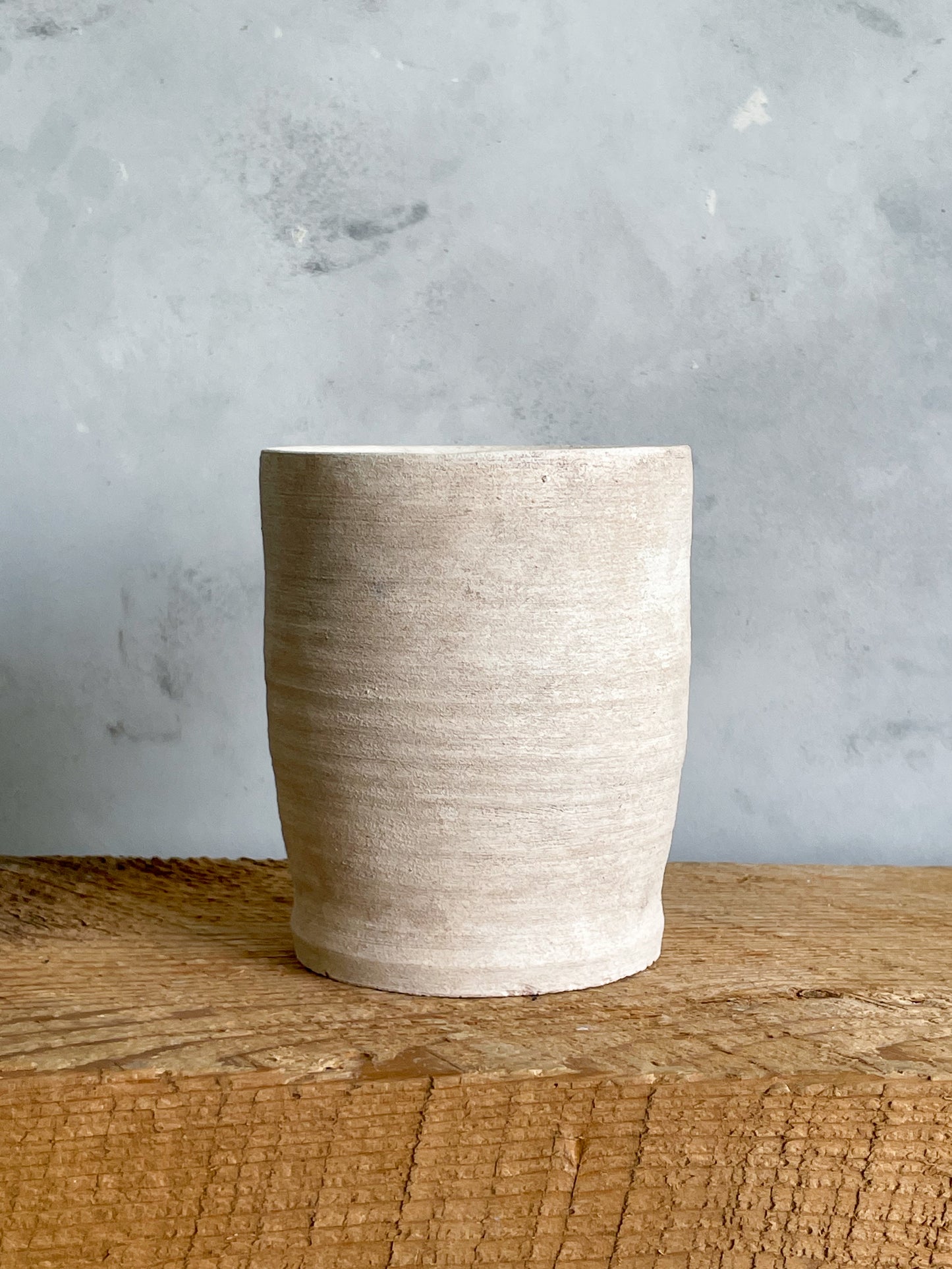 milos| rustic white textured vase 30