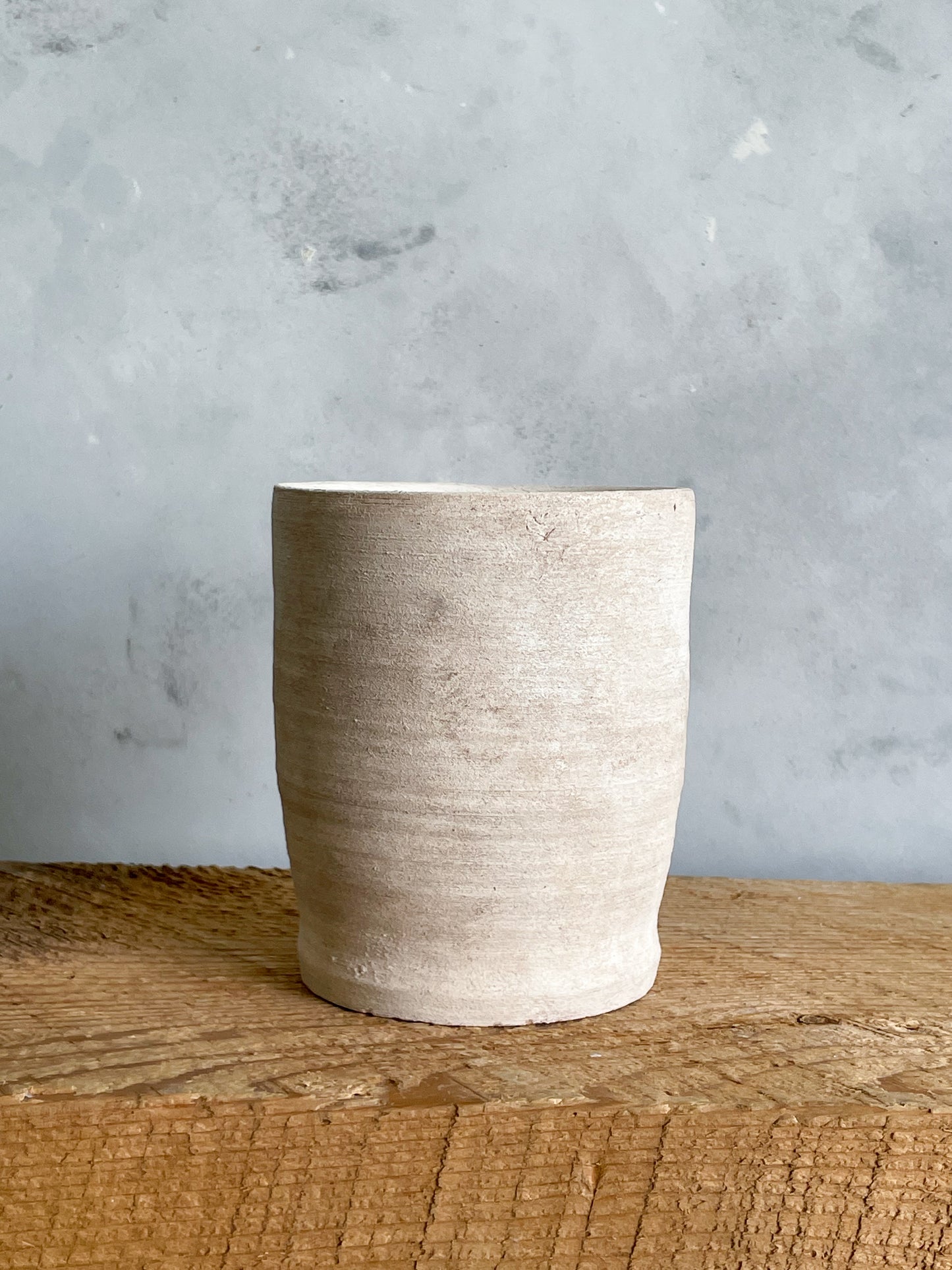 milos| rustic white textured vase 30