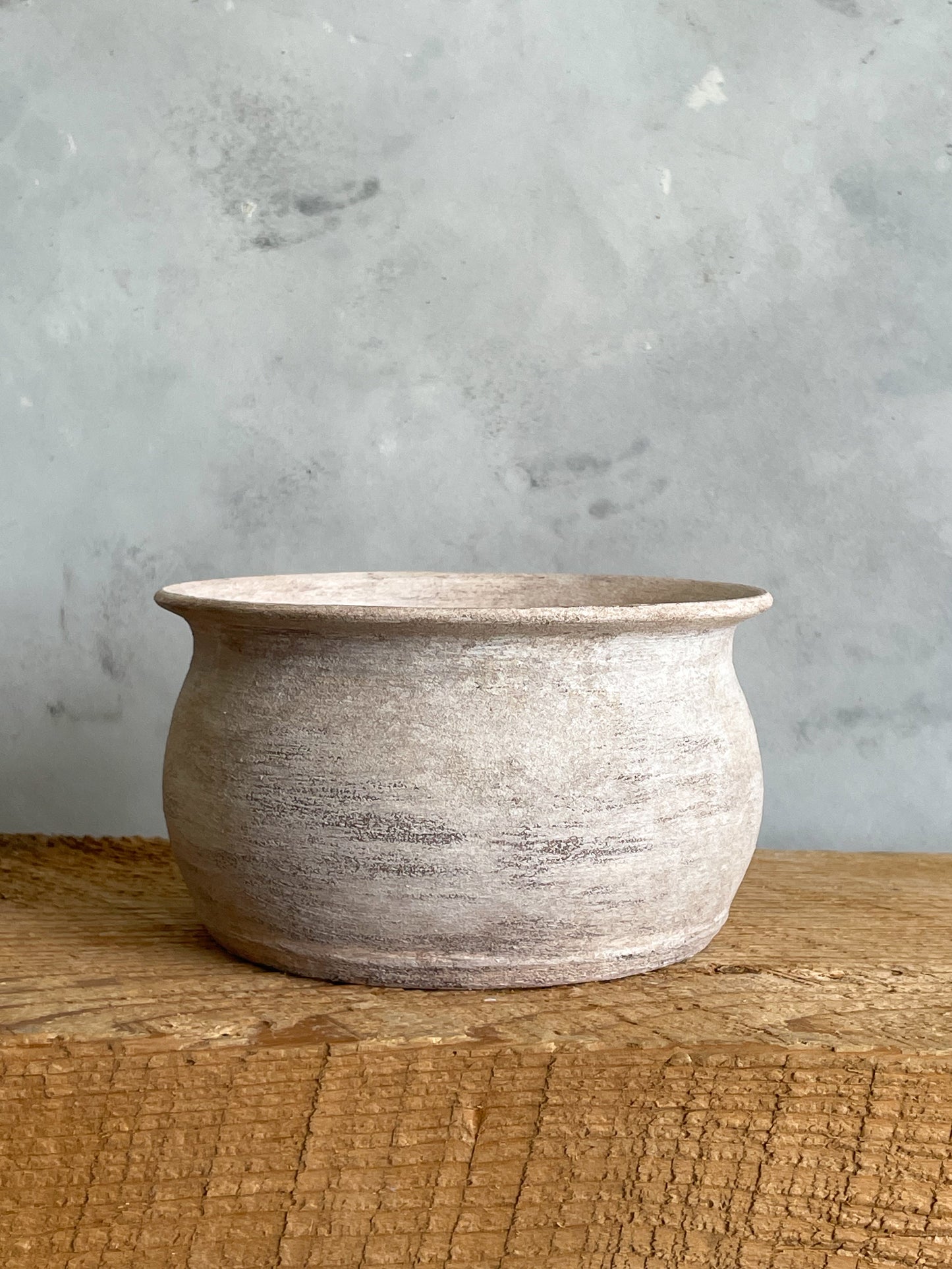 Handmade Milos Collection ceramic planter vase, perfect for home styling