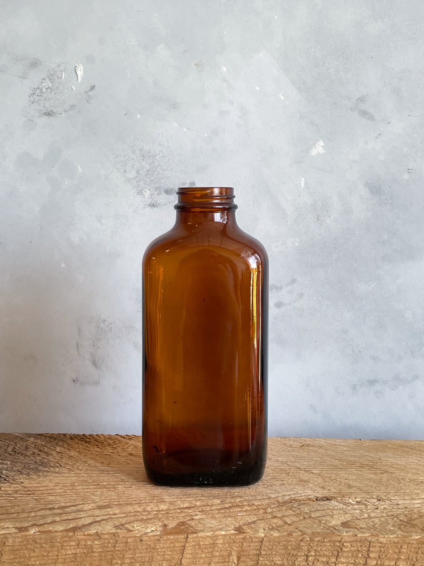 antique amber glass bottles | set 2