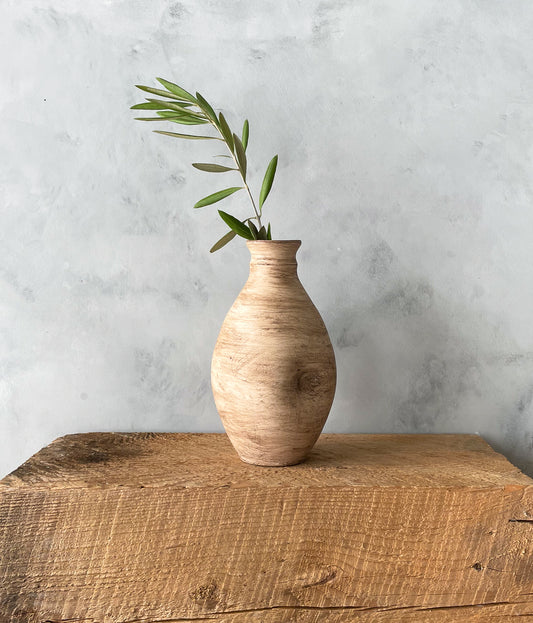 Neutral Toned Small Vase – Perfect for Branches